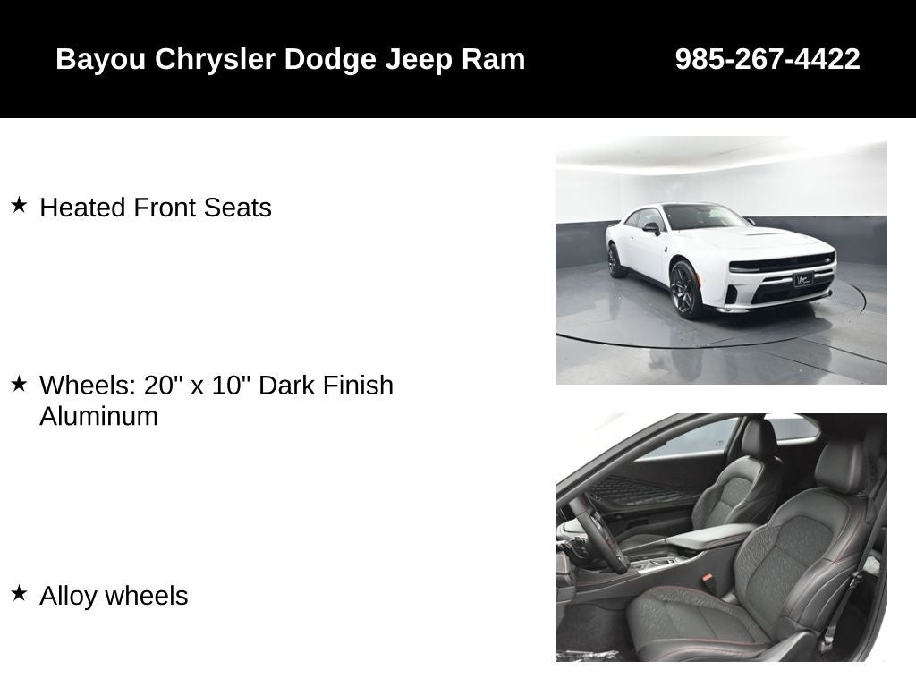 2026 Dodge Charger CHARGER SCAT PACK 2-DOOR AWD