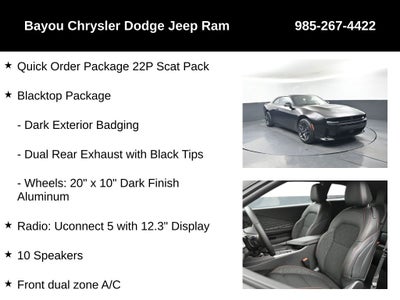 2026 Dodge Charger CHARGER SCAT PACK 2-DOOR AWD