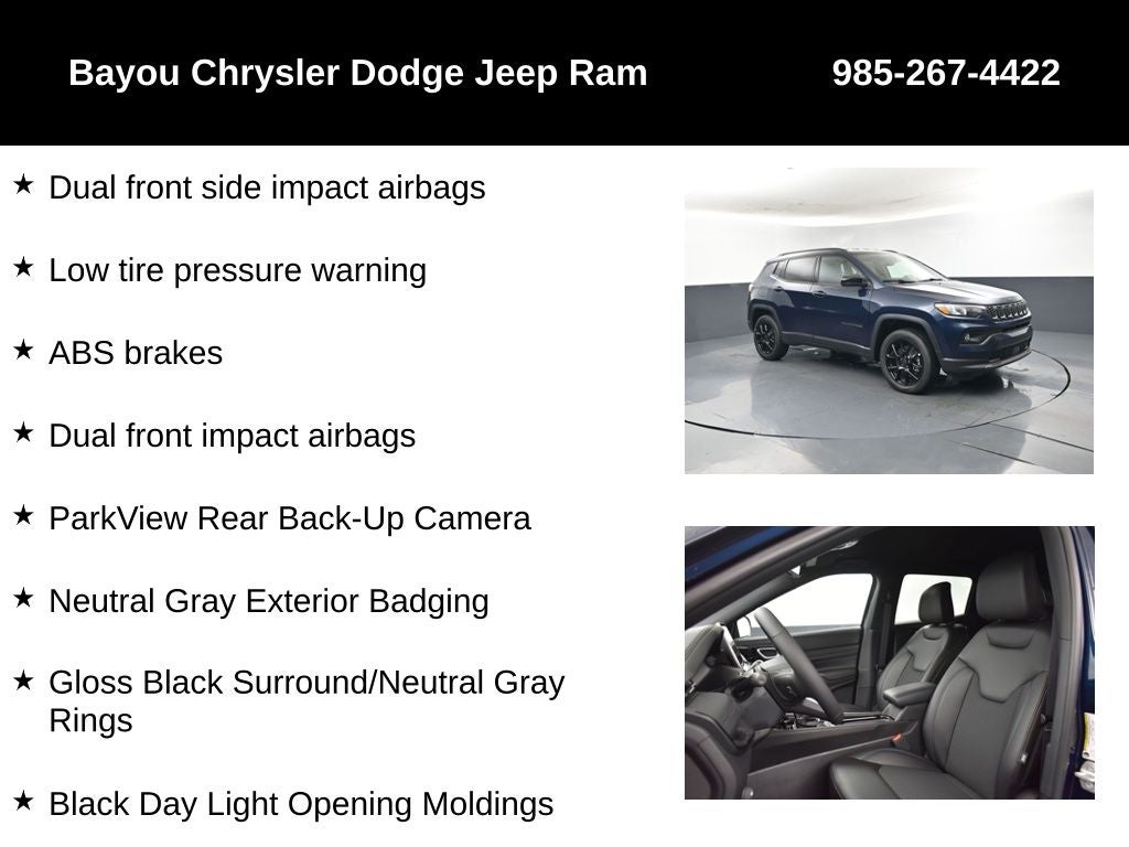 2026 Jeep Compass COMPASS LATITUDE ALTITUDE 4X4
