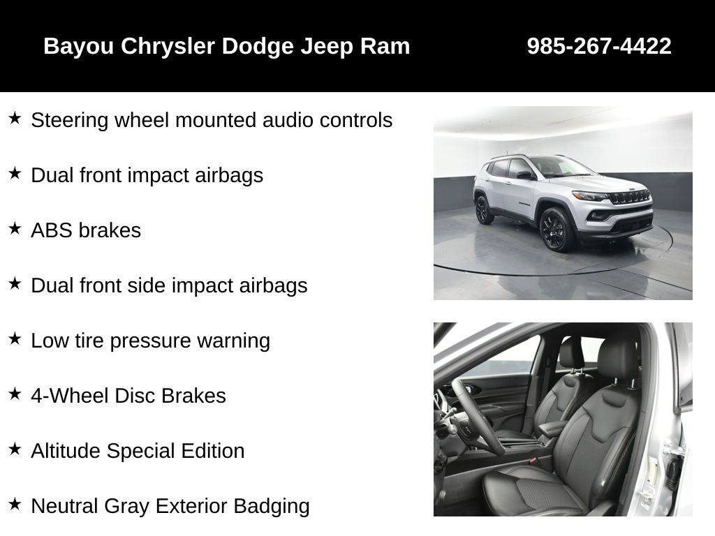 2026 Jeep Compass COMPASS LATITUDE ALTITUDE 4X4