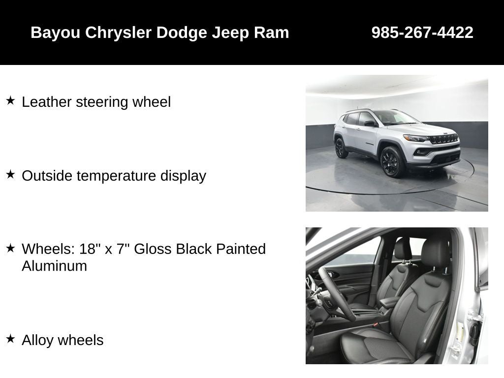 2026 Jeep Compass COMPASS LATITUDE ALTITUDE 4X4