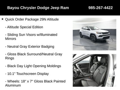 2026 Jeep Compass COMPASS LATITUDE ALTITUDE 4X4