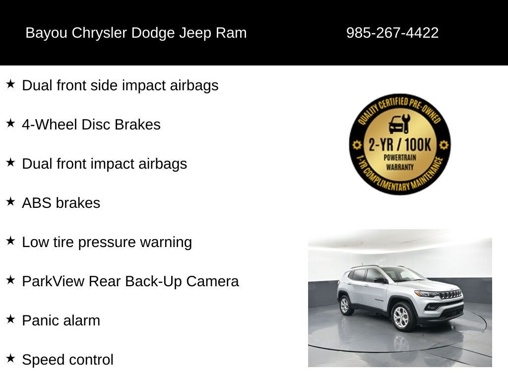 2024 Jeep Compass Latitude 4x4