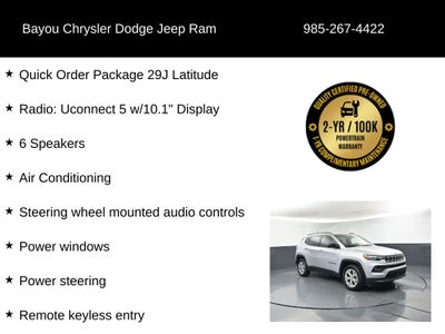 2024 Jeep Compass Latitude 4x4