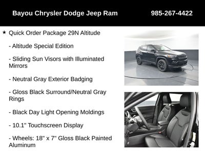 2026 Jeep Compass COMPASS LATITUDE ALTITUDE 4X4