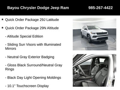 2026 Jeep Compass COMPASS LATITUDE ALTITUDE 4X4