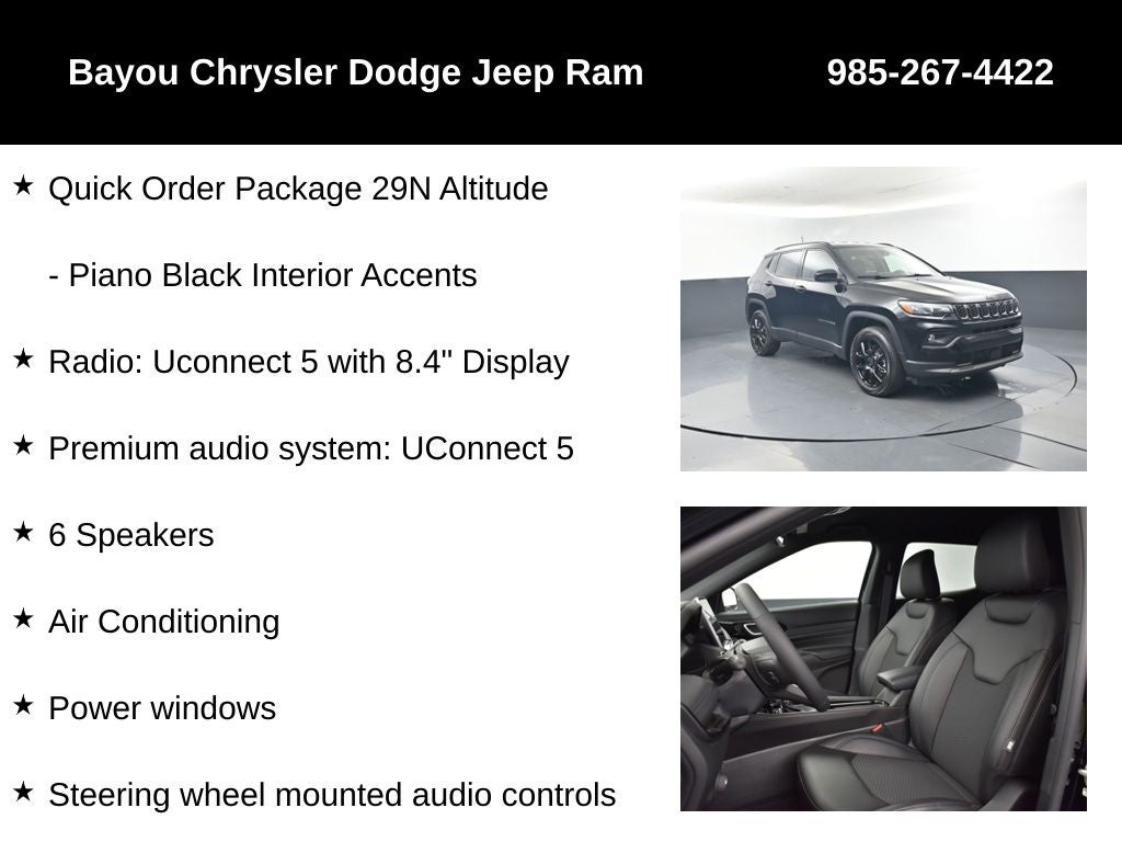 2026 Jeep Compass COMPASS LATITUDE ALTITUDE 4X4