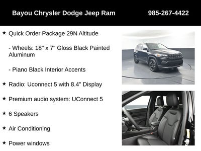 2026 Jeep Compass COMPASS LATITUDE ALTITUDE 4X4