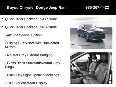 2026 Jeep Compass COMPASS LATITUDE ALTITUDE 4X4