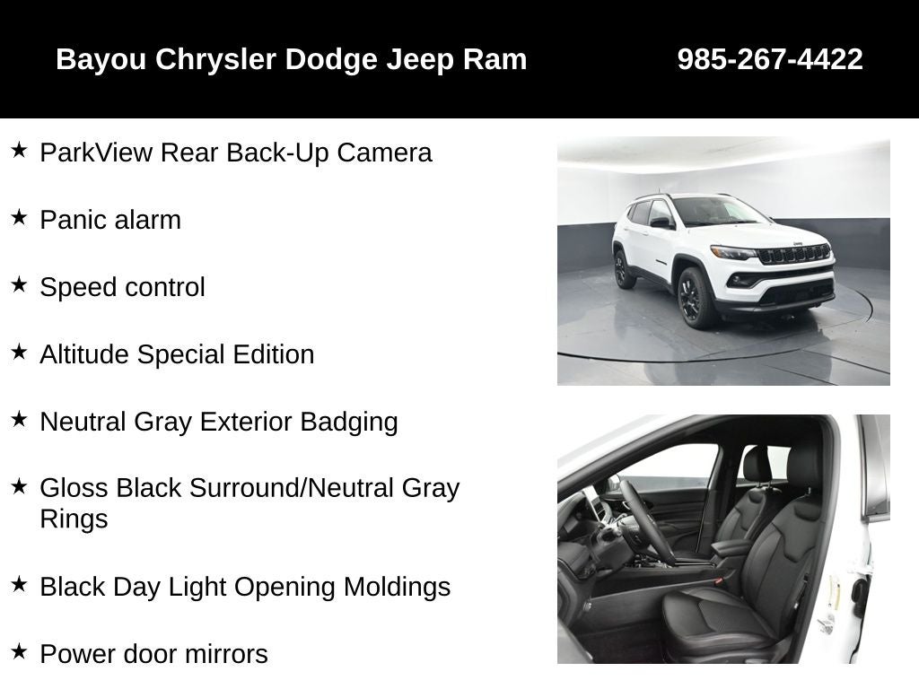 2026 Jeep Compass COMPASS LATITUDE ALTITUDE 4X4