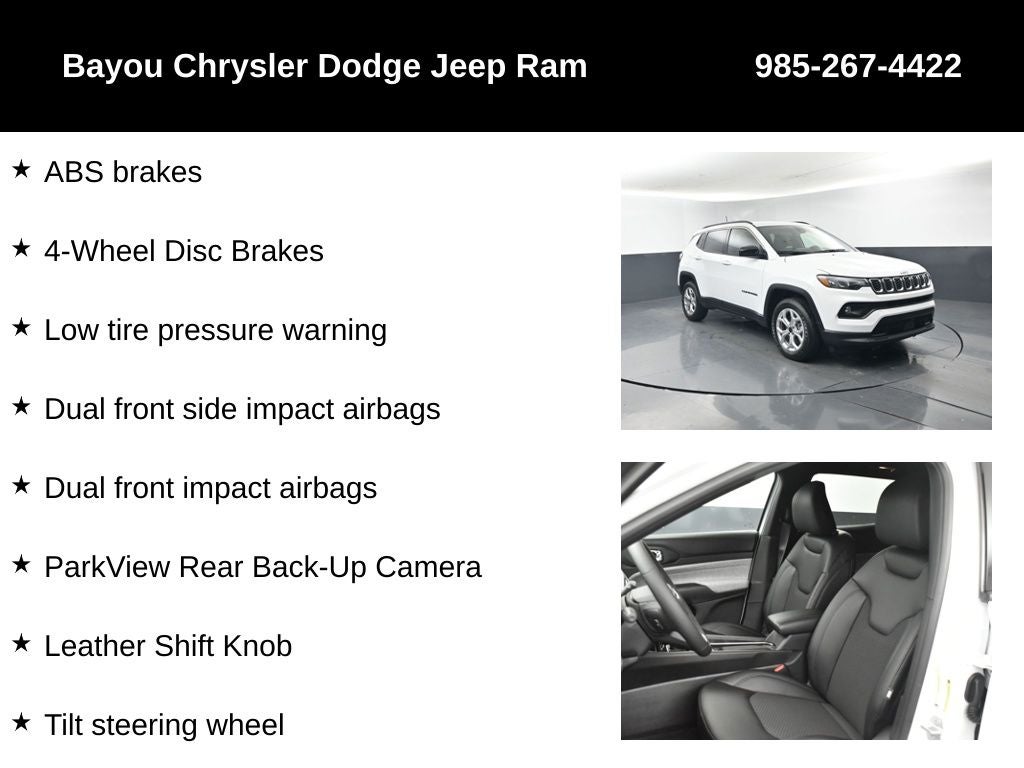 2026 Jeep Compass COMPASS LATITUDE 4X4