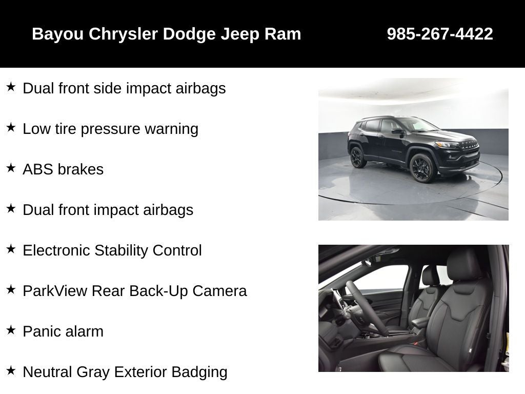 2026 Jeep Compass COMPASS LATITUDE ALTITUDE 4X4