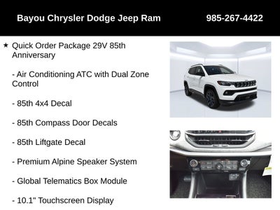 2026 Jeep Compass COMPASS 85TH ANNIVERSARY EDITION 4X4