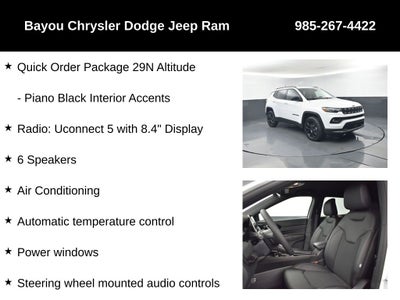 2026 Jeep Compass COMPASS LATITUDE ALTITUDE 4X4