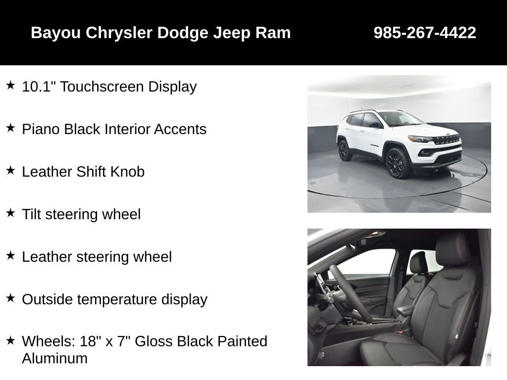 2026 Jeep Compass COMPASS LATITUDE ALTITUDE 4X4