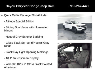 2026 Jeep Compass COMPASS LATITUDE ALTITUDE 4X4