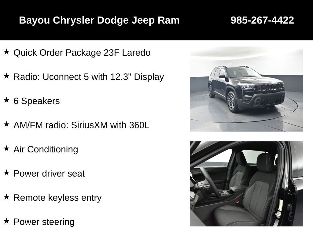 2026 Jeep Cherokee CHEROKEE LAREDO 4X4