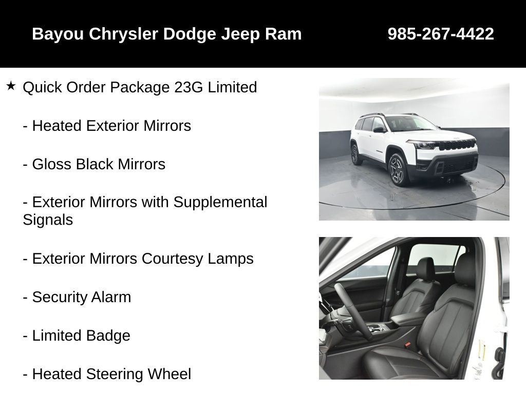 2026 Jeep Cherokee CHEROKEE LIMITED 4X4