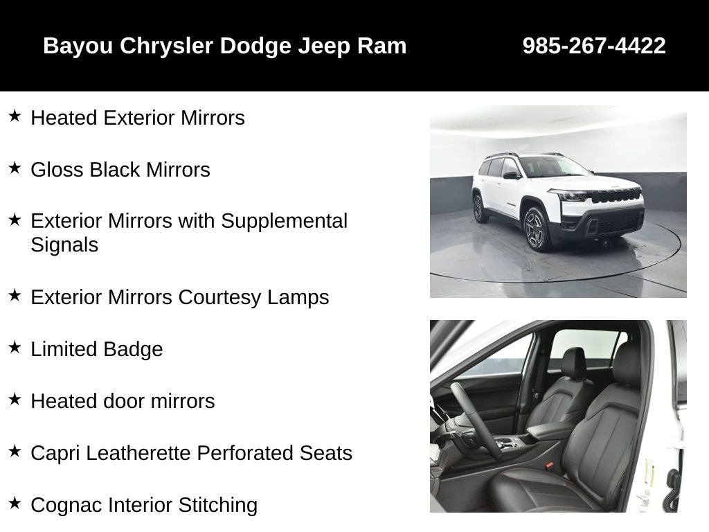 2026 Jeep Cherokee CHEROKEE LIMITED 4X4