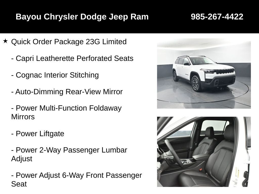 2026 Jeep Cherokee CHEROKEE LIMITED 4X4