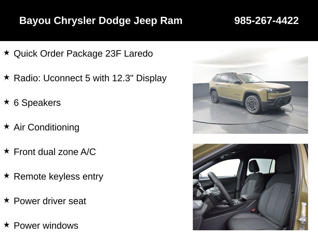 2026 Jeep Cherokee CHEROKEE LAREDO 4X4