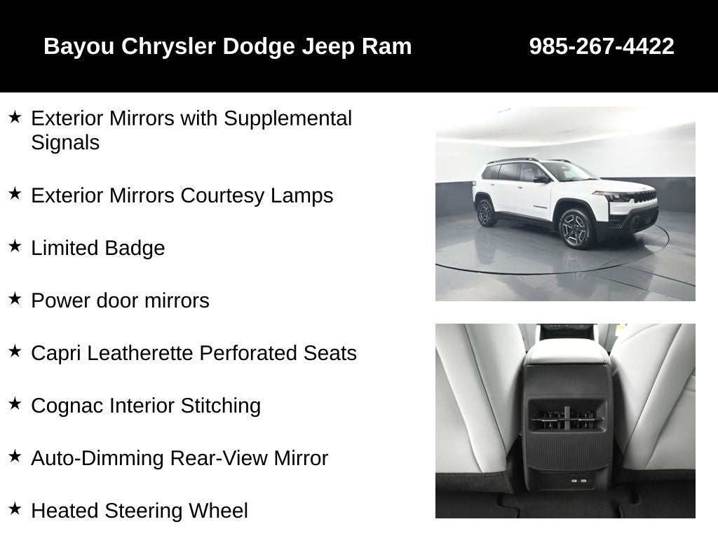 2026 Jeep Cherokee CHEROKEE LIMITED 4X4