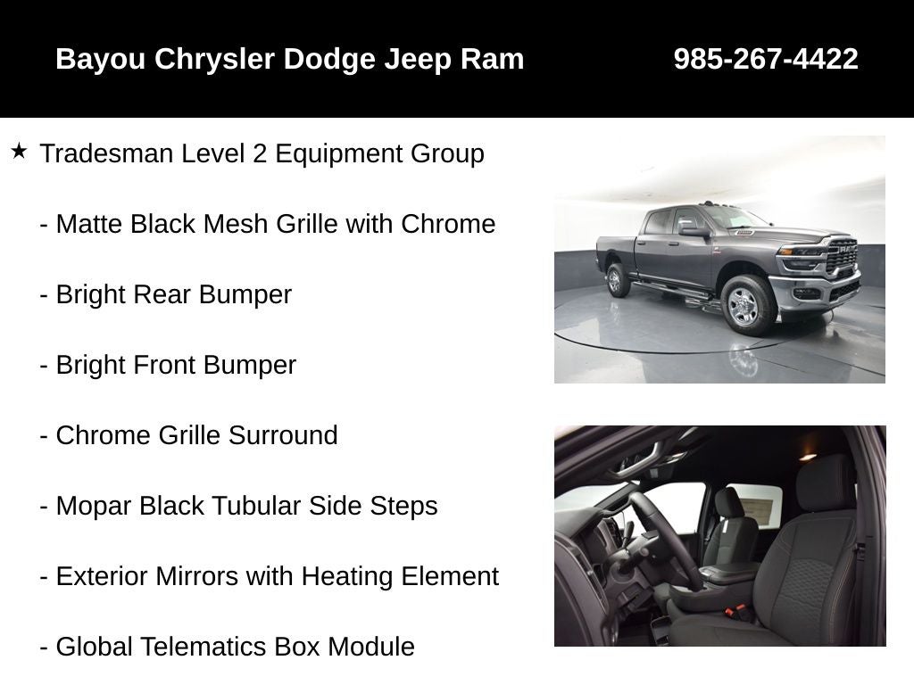 2026 RAM Ram 2500 RAM 2500 TRADESMAN CREW CAB 4X4 6'4' BOX