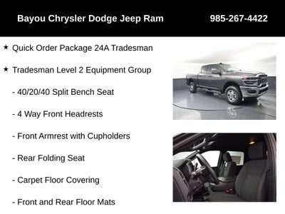 2026 RAM Ram 2500 RAM 2500 TRADESMAN CREW CAB 4X4 6'4' BOX