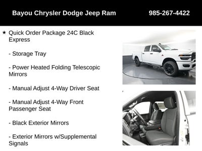 2026 RAM Ram 2500 RAM 2500 BLACK EXPRESS CREW CAB 4X4 6'4' BOX