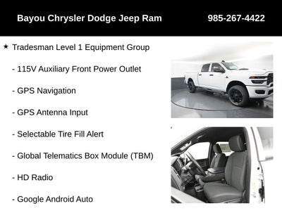 2026 RAM Ram 2500 RAM 2500 BLACK EXPRESS CREW CAB 4X4 6'4' BOX