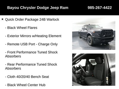 2026 RAM Ram 2500 RAM 2500 WARLOCK CREW CAB 4X4 6'4' BOX