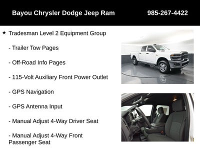 2026 RAM Ram 2500 RAM 2500 TRADESMAN CREW CAB 4X4 6'4' BOX