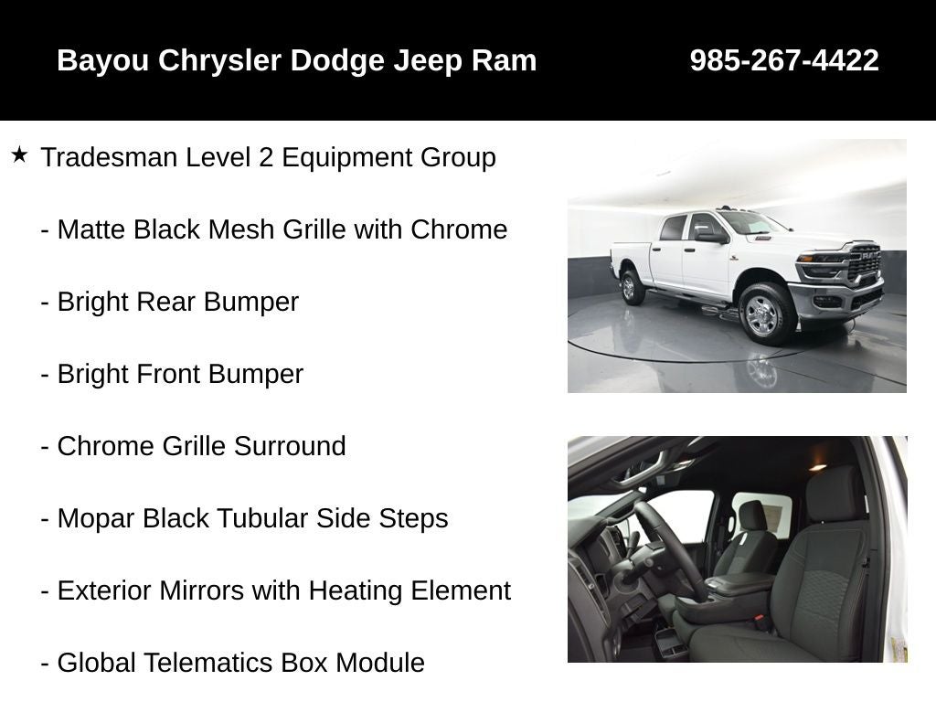 2026 RAM Ram 2500 RAM 2500 TRADESMAN CREW CAB 4X4 6'4' BOX