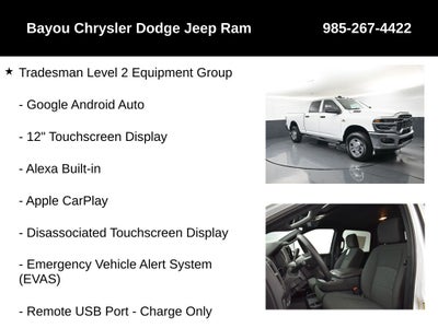2026 RAM Ram 2500 RAM 2500 TRADESMAN CREW CAB 4X4 6'4' BOX
