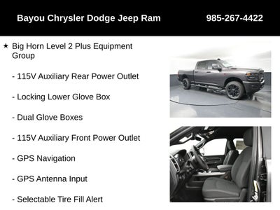 2025 RAM Ram 2500 RAM 2500 BIG HORN CREW CAB 4X4 6'4' BOX