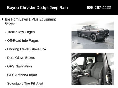 2025 RAM Ram 2500 RAM 2500 BIG HORN CREW CAB 4X4 6'4' BOX