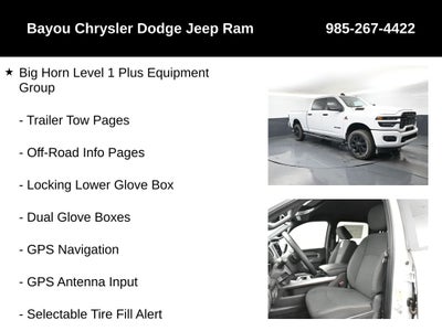 2025 RAM Ram 2500 RAM 2500 BIG HORN CREW CAB 4X4 6'4' BOX