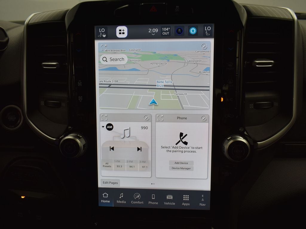 2025 RAM Ram 2500 RAM 2500 BIG HORN CREW CAB 4X4 SCA Black Widow