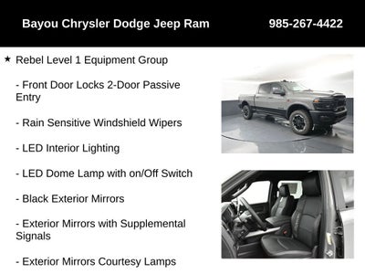 2026 RAM Ram 2500 RAM 2500 REBEL CREW CAB 4X4 6'4' BOX
