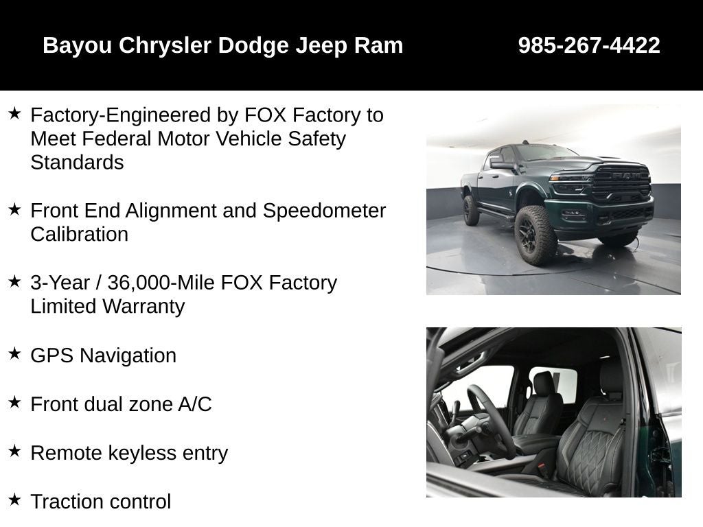 2026 RAM Ram 2500 RAM 2500 LARAMIE CREW CAB 4X4 6'4' BOX