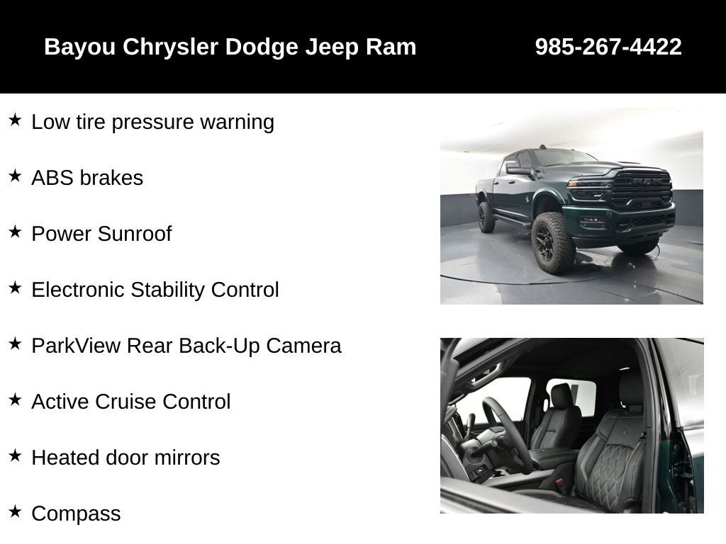 2026 RAM Ram 2500 RAM 2500 LARAMIE CREW CAB 4X4 6'4' BOX