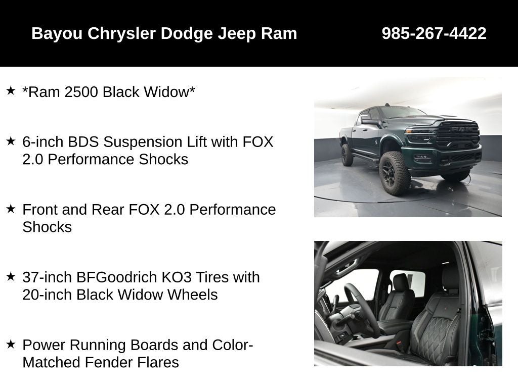 2026 RAM Ram 2500 RAM 2500 LARAMIE CREW CAB 4X4 6'4' BOX