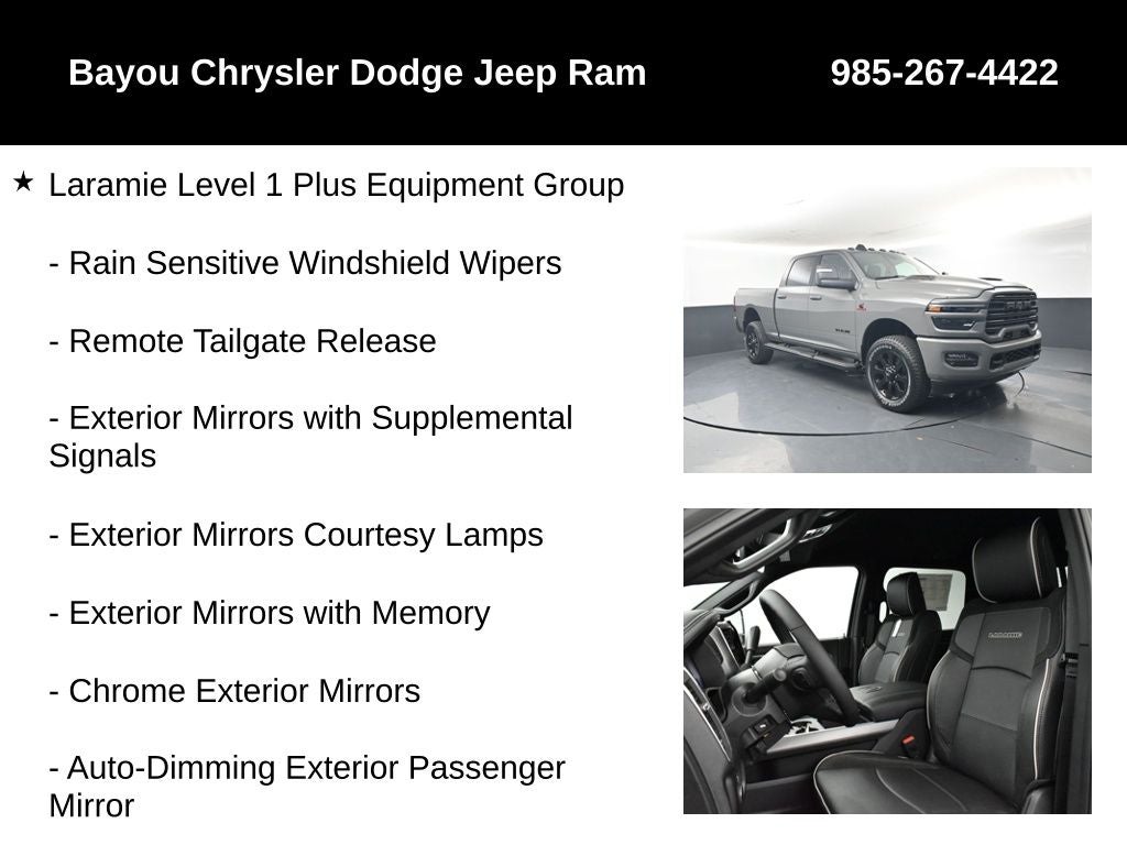 2026 RAM Ram 2500 RAM 2500 LARAMIE CREW CAB 4X4 6'4' BOX