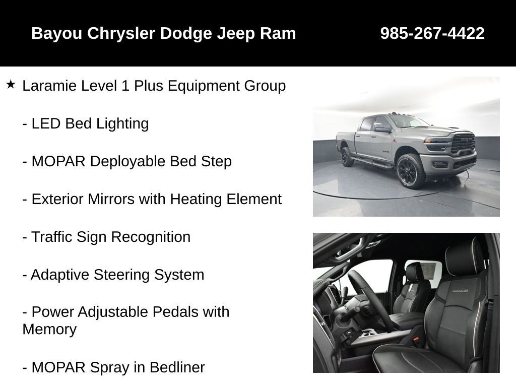 2026 RAM Ram 2500 RAM 2500 LARAMIE CREW CAB 4X4 6'4' BOX