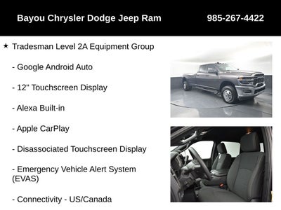 2026 RAM Ram 3500 RAM 3500 TRADESMAN CREW CAB 4X4 8' BOX