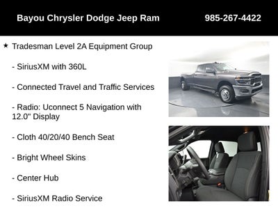 2026 RAM Ram 3500 RAM 3500 TRADESMAN CREW CAB 4X4 8' BOX