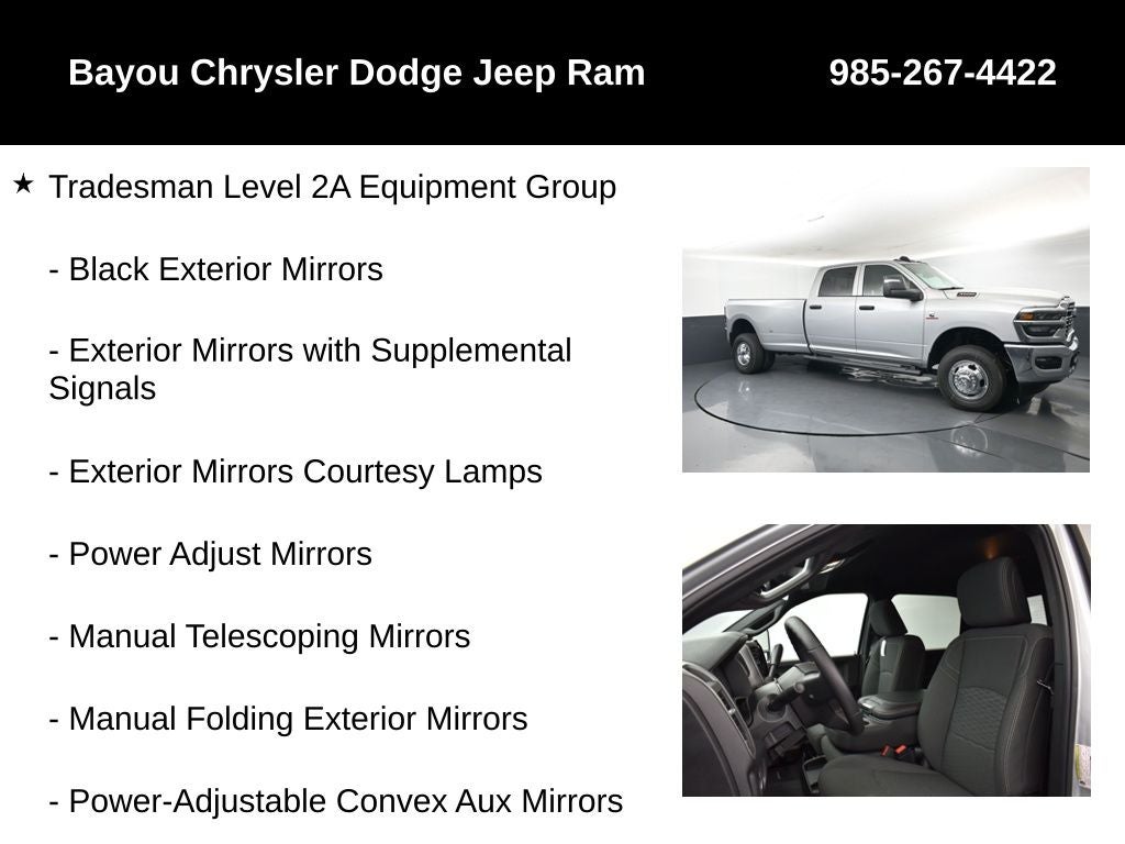 2026 RAM Ram 3500 RAM 3500 TRADESMAN CREW CAB 4X4 8' BOX