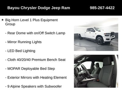 2026 RAM Ram 3500 RAM 3500 BIG HORN CREW CAB 4X4 8' BOX