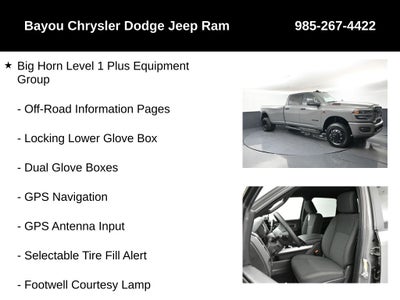 2026 RAM Ram 3500 RAM 3500 BIG HORN CREW CAB 4X4 8' BOX