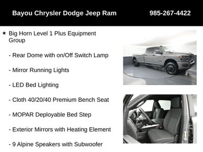 2026 RAM Ram 3500 RAM 3500 BIG HORN CREW CAB 4X4 8' BOX